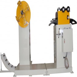 Precision decoiler straightener for thick material